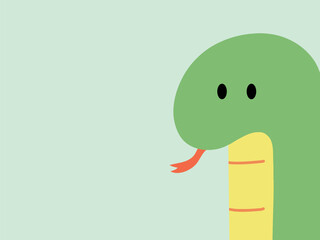 巳年　蛇の年賀状　