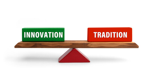 Tradition und Innovation in Balance, Holzwaage