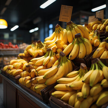 bananas at the market