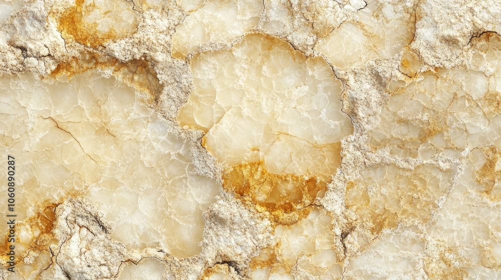 Poster captivating beige texture with seamless patterns
