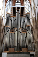 Blick in eine Historische Kirche in der Altstadt von Wesel in Nordrhein-Westfalen	