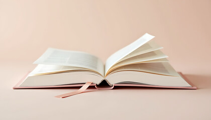 Fototapeta premium Alzheimer's Disease Care Shown Through an Open Book Symbolizing Knowledge and Support