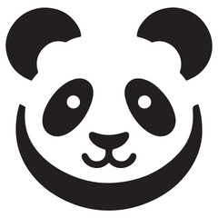 Charming Panda Face Icon