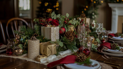 Each gift was wrapped with care, adorned with bright ribbons and cheerful tags, symbolizing the love and thoughtfulness shared among loved ones