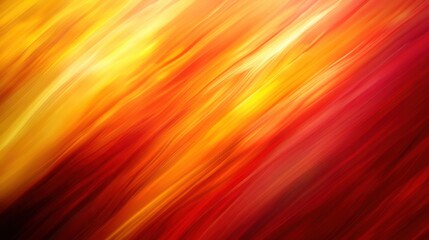Fiery Abstract Background with Diagonal Brushstrokes