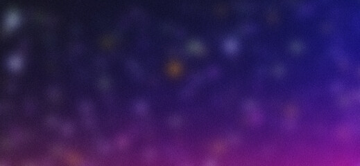 Obraz premium blurred illustration of colorful stars with noise