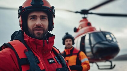 Emergency Rescue Team in Action