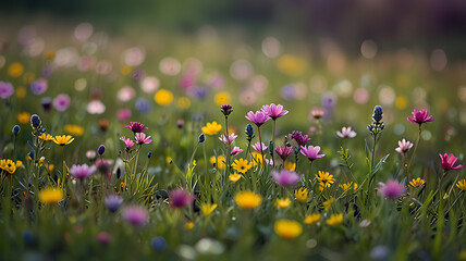flowers in the field