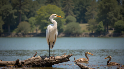 great blue heron ardea cinerea