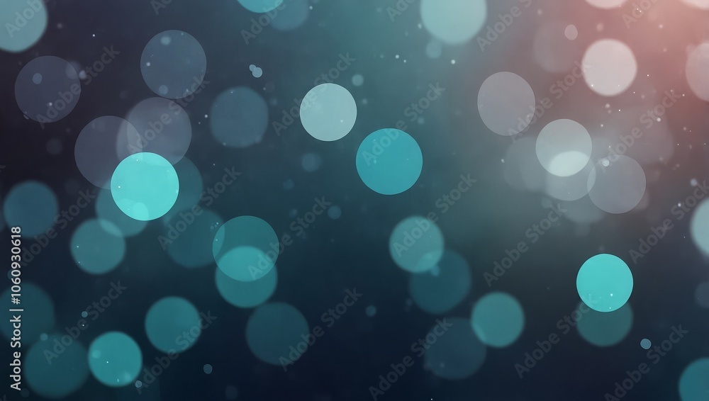 Wall mural abstract background gradient soft light blue bokeh for graphic business background hitech technology