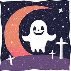 Cute little ghost.