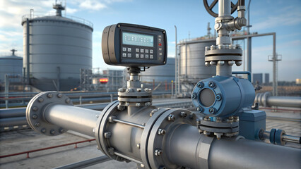 Hydraulic valve system with digital display for precise control