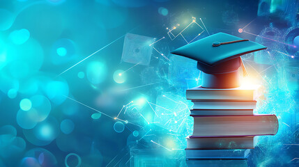 Education internet online digital technology concept, E, learning education, online internet course lessons, consulting, e, learning concept background, Banner