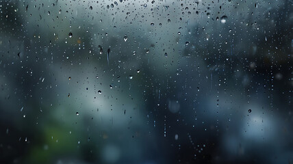 rain drops on window