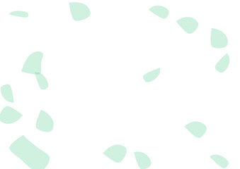 Cartolina Postcard green Spazio vuoto per esprimere i migliori auguri! Empty space to the best wishes!