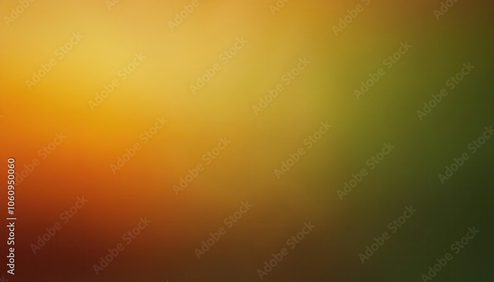 Poster warm gradient background with autumn tones of orange, yellow, and green. perfect for seasonal design