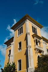 Detail from an old Portuguese mansion. Cascais Portugal