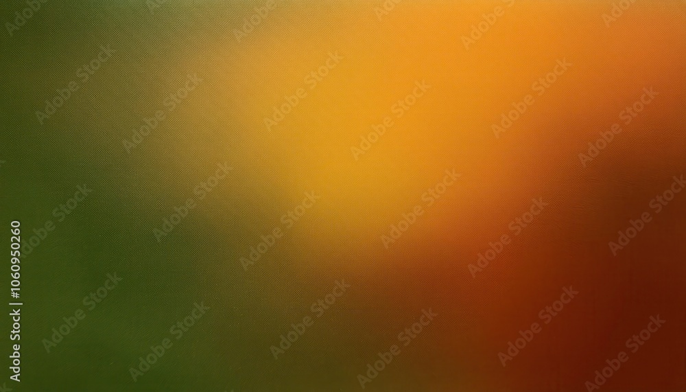 Poster warm gradient background with autumn tones of orange, yellow, and green. perfect for seasonal design