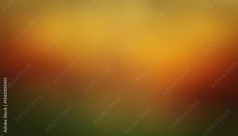 Poster warm gradient background with autumn tones of orange, yellow, and green. perfect for seasonal design