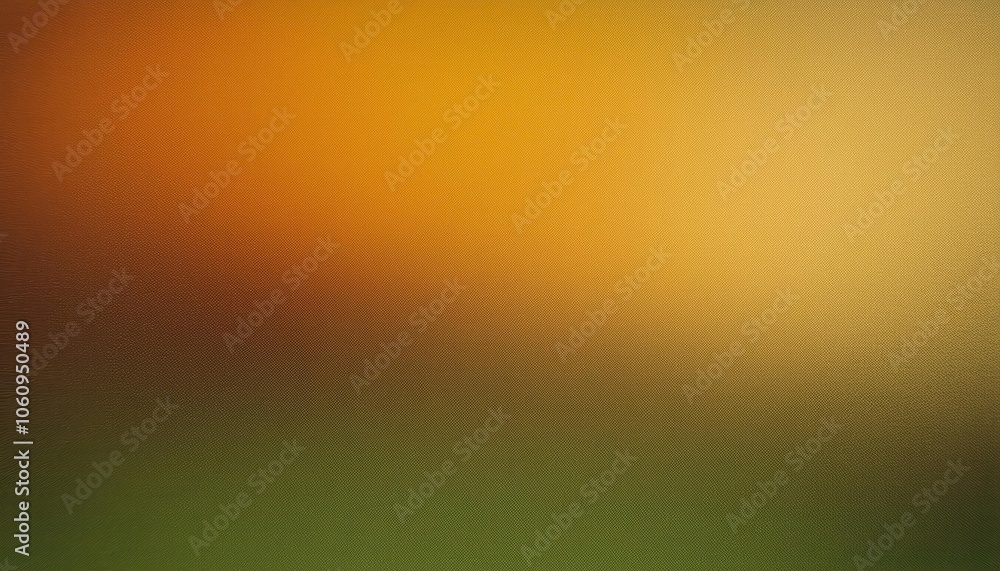 Poster warm gradient background with autumn tones of orange, yellow, and green. perfect for seasonal design