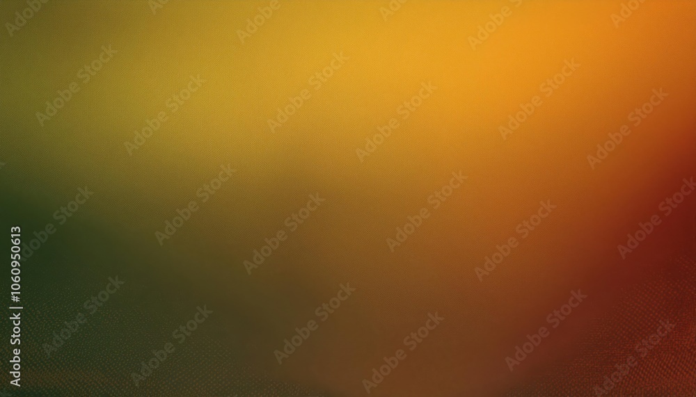 Poster warm gradient background with autumn tones of orange, yellow, and green. perfect for seasonal design