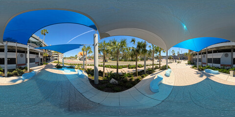 360 photo of a shady recreation area at Port Tampa FL USA