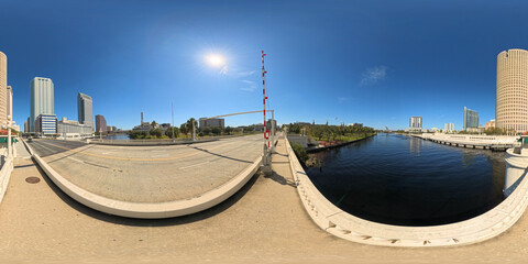 360 streetview photo Kennedy Boulevard Bridge Tampa