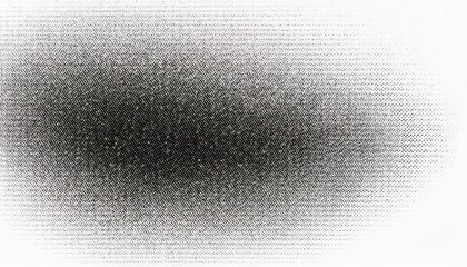 High-Contrast Black and White Halftone Gradient Dots Texture Background. Ideal for Retro Comic Book Effects, Pop Art, Grunge Designs, and Digital Noise Patterns in Graphic Design Projects