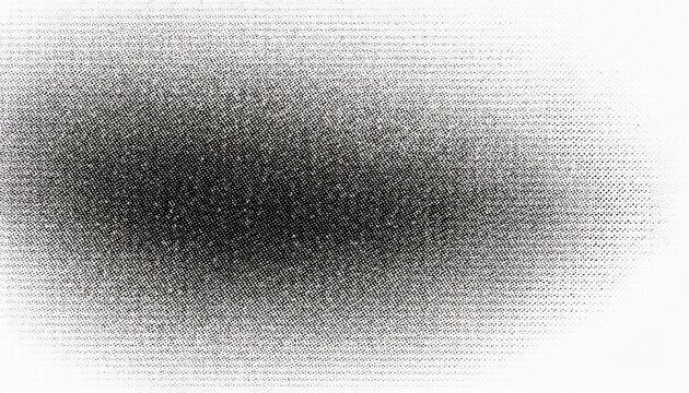 High-Contrast Black and White Halftone Gradient Dots Texture Background. Ideal for Retro Comic Book Effects, Pop Art, Grunge Designs, and Digital Noise Patterns in Graphic Design Projects