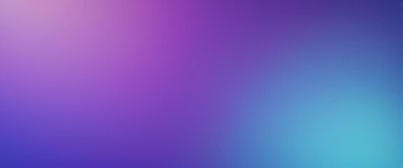 A modern abstract gradient grainy background in blue and purple with a soft blur effect. The smooth transition and vibrant colors make it ideal for digital and creative design projects.