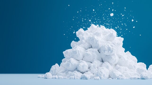 A noiseless background of dust particles and dots on a futuristic digital background. 3D rendering. Dots background.