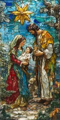 Religious Illustration: Jesus in Crown of Thorns