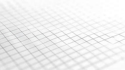 Blank graph paper background with a grid of fine lines on a white surface, Mathematical and engineering aesthetics