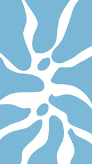 Trendy  popular modern minimalist abstract aesthetic illustrations. Contemporary wall decor. Collection of creative artistic posters, line drawn ornamet abstract