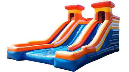 Inflatable Water Slide Fun For Kids  Summer Party Rental  Backyard Fun  Water Park Slide