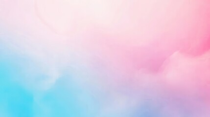 soft pastel gradient background transitioning from blue to pink, creating a serene and calming atmosphere. the smooth blend invites creativity and imagination in digital design