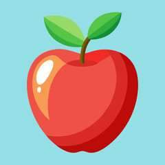 illustration of an apple