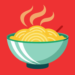 illustration of a bowl of fruit