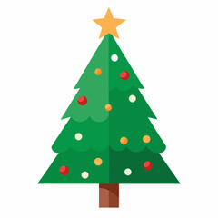 Fototapeta premium abstract christmas tree