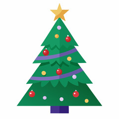christmas tree illustration