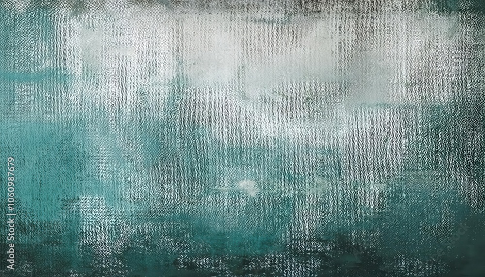 Aufkleber ethereal teal and gray textured abstract background for creative use. dreamy canvas overlay with sof