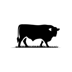 Limousin Cow Cattle Beef Silhouette