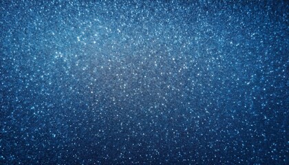 Obraz premium Blue Sparkling Texture of Glitter Particles in Soft Focus. Abstract Background for Winter, Festive, or Cosmic Themed Designs, Ideal for Website Banners, Invitations, or Seasonal Graphics