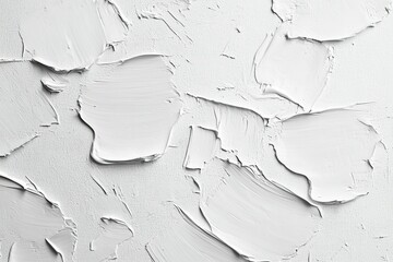 White oil painting texture background