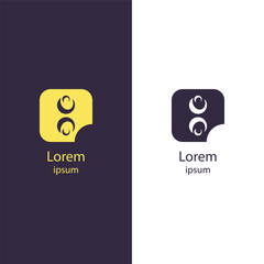 Logo-390
Modern abstract logo with human figures inside a curved square shape, ideal for social apps, communities, teams, or collaboration platforms. Vector and customizable.