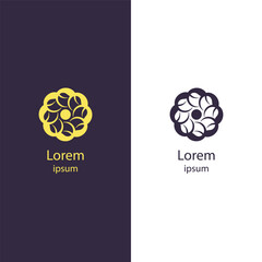 Logo-396
Elegant abstract floral logo with geometric symmetry, perfect for beauty, wellness, fashion, boutique or premium brands. Vector format for easy editing.
