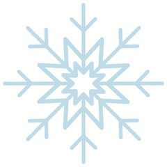 Snowflake | Winter Snow Design | Vector Illustration