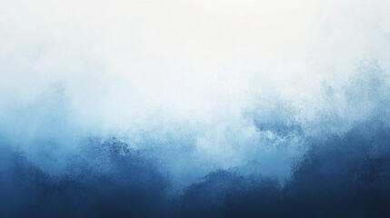 Naklejka premium Abstract Blue and White Watercolor Background Texture