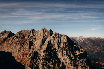 Niemcy, Austria, Tyrol, góry, szczyty górskie, Alpy, Bawaria