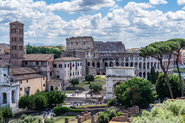Fototapeta premium Roman Forum, Italy